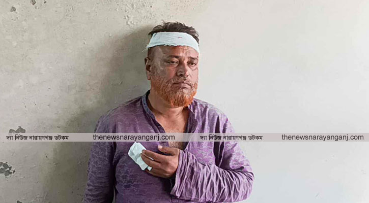 বন্দরে বিএনপি নেতাকে প্রকাশ্যে কুপিয়ে জখম