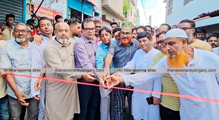 লালপুরে ড্রেন নির্মাণ ও সড়কের সংস্কার