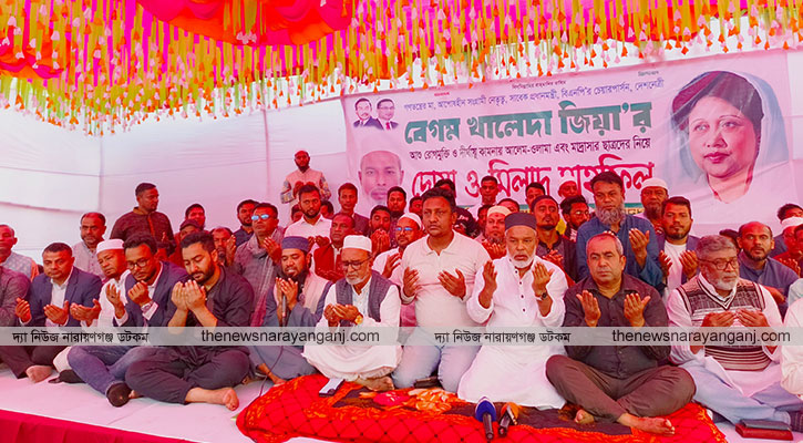 খালেদা জিয়ার রোগমুক্তি মাদ্রাসার শিক্ষার্থী নিয়ে মান্নানের দোয়া