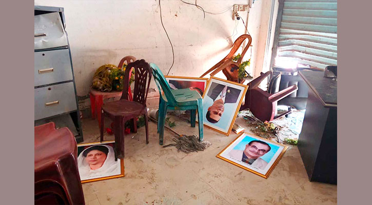 রূপগঞ্জে ছাত্রদলের কার্যালয়ে হামলা