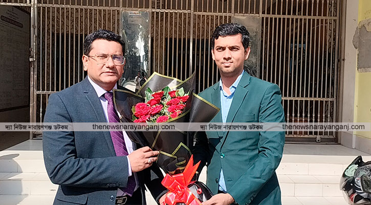 সোনারগাঁয়ে নতুন ইউএনও’র যোগদান