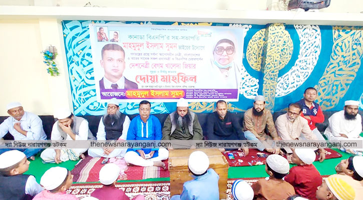 কাশীপুরে খালেদা জিয়ার জন্য সুমনের দোয়া