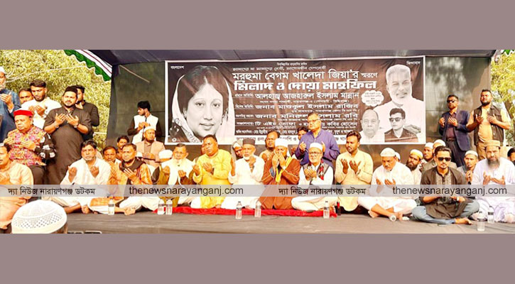 শাপলা চত্বরে আলেমদের উপর হামলার প্রতিবাদ করেন খালেদা জিয়া