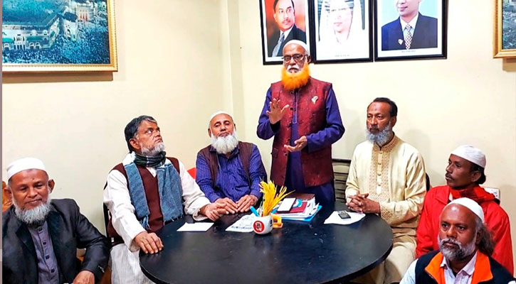 বন্দরে ধানের শীষ প্রতিককে বিজয়ী করার লক্ষে শাহীমসজিদ উঠান বৈঠক