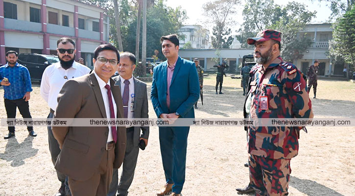 আড়াইহাজারে প্রস্তুতি দেখে ডিসি : ভোটাররা নির্ভয়ে ভোট দিবেন