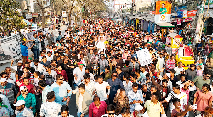 সকলকে নিয়ে কেন্দ্রে যাবেন, ধানের শীষে ভোট দিবেন : আবুল কালাম