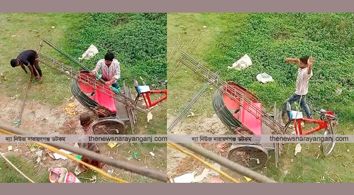 প্রবাসীর বাড়ির নির্মাণসামগ্রী লুটে ছাত্রদল নেতার ভিডিও ভাইরাল