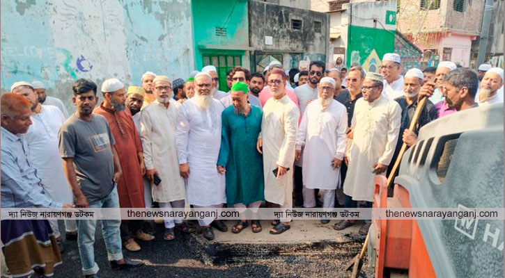 সড়কে নামলেন প্রশাসক, অনুপযোগী রাস্তা দ্রুত সংস্কারের আশ্বাস