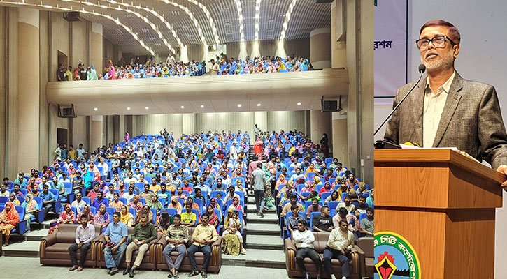 নারায়ণগঞ্জ শহরকে পরিচ্ছন্ন রাখতে কর্মীদের আহবান