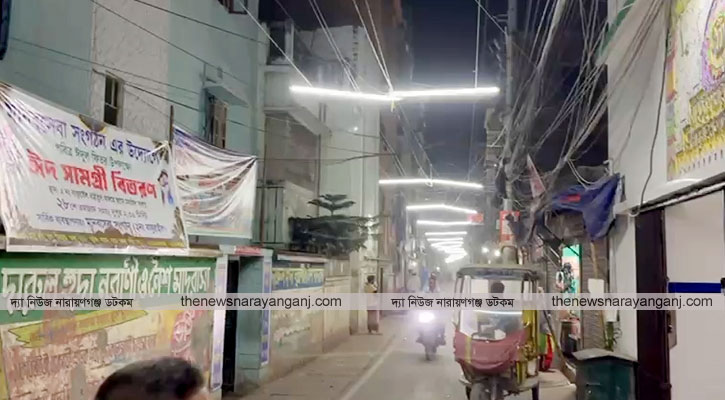 আলোকসজ্জার নামে বিএনপি নেতাদের চাঁদাবাজি