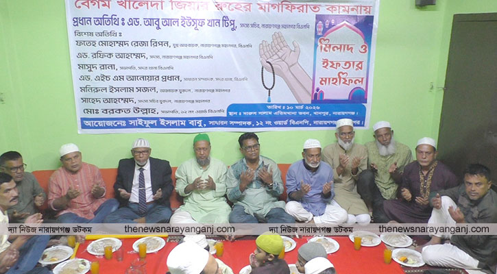 এতিমখানার শিক্ষার্থীদের নিয়ে ১২নং ওয়ার্ড বিএনপির ইফতার