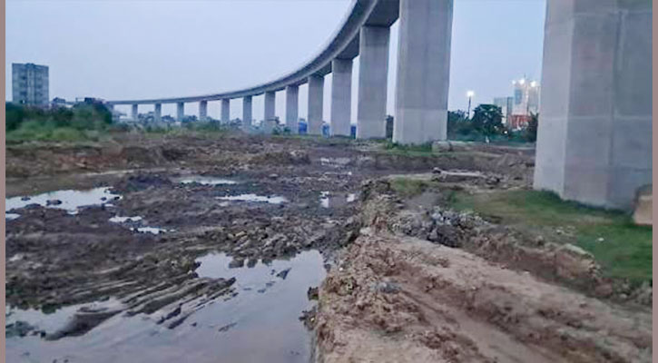রেল সেতুর পিলারের নিরাপত্তাহীনতা নিয়ে গুঞ্জনের অবসান