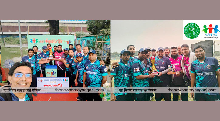 সতীর্থ-০১ এসপিএল সিজন-৫ হ্যাট্রিক চ্যাম্পিয়ন “রয়েল স্ট্রাইকারস