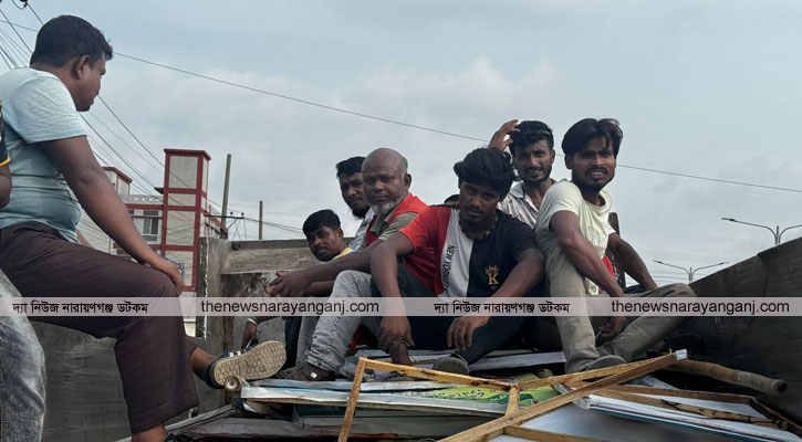 আবারো ব্যানার ফ্যাস্টুন অপসারণ শুরু