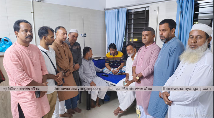 সাংবাদিক আলামিন প্রধানের খোঁজ নিলেন টিপু