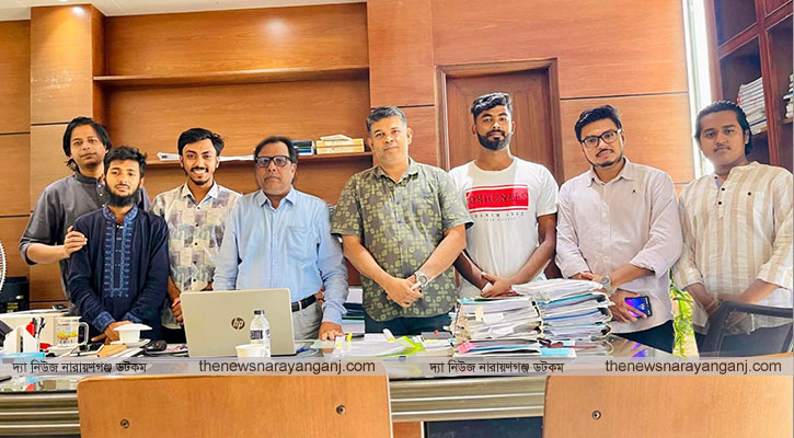নারায়ণগঞ্জে মেট্রোরেল আনতে সরব ছিলেন ছাত্র প্রতিনিধিরা