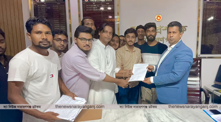 নারায়ণগঞ্জমেট্রোরেলের সাথে সংযুক্ত করতে ডিসিকে এনজিবির স্মারকলিপি