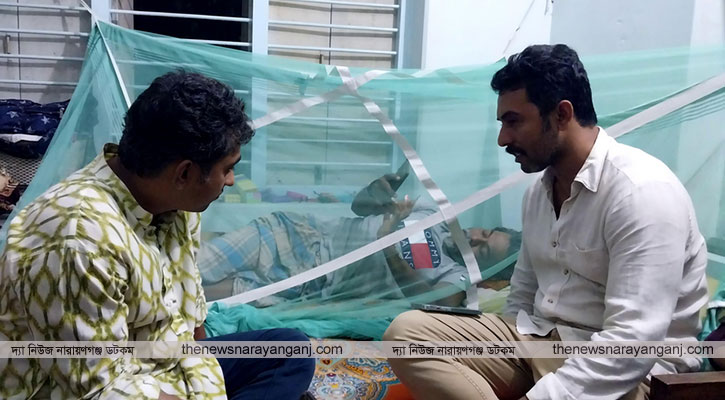ডেঙ্গু আক্রান্ত আলমকে দেখতে গণসংহতি‍‍`র নেতৃবৃন্দ