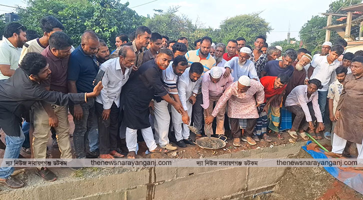 গোপালনগরে জলাবদ্ধতা নিরসনে ১ কিলোমিটার দৈর্ঘ্যের ড্রেন নির্মাণ