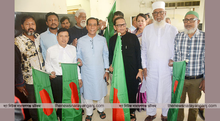 মুক্তিযোদ্ধাদের সঙ্গে মাসুদুজ্জামানের মতবিনিময়