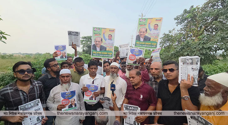 ২৪ নং ওয়ার্ডে বাবুলের পক্ষে ৩১ দফার  প্রচার