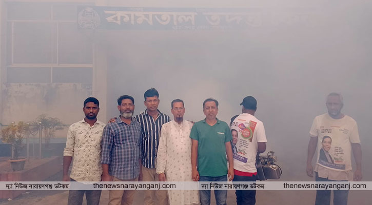 মুছাপুরে ইউনিয়নে মাসুদুজ্জামানের পক্ষে মশক নিধন কার্যক্রম সম্পন্ন