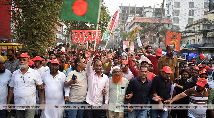 জোসেফের নেতৃত্বে জাকজমকপূর্ণ বর্ণাঢ্য র্যালী