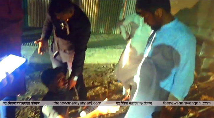 নিষিদ্ধ ছাত্রলীগের মিছিলের চেষ্টা, ৫ জনকে ধরলেন যুবদল নেতা