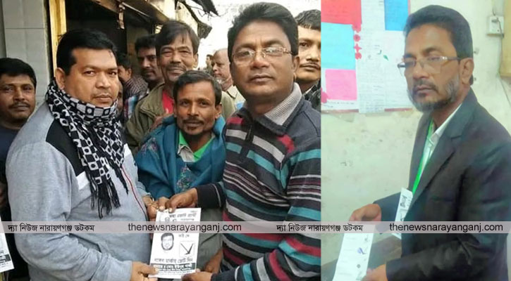 প্রকাশ্য লাঙলে ভোট দিয়ে ব্যালট প্রদর্শন করেছিলেন সুলতান