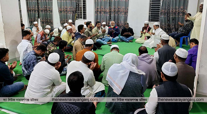 খালেদা জিয়ার সুস্থতা কামনায় দোয়াতে মাওলানা মনোয়ার