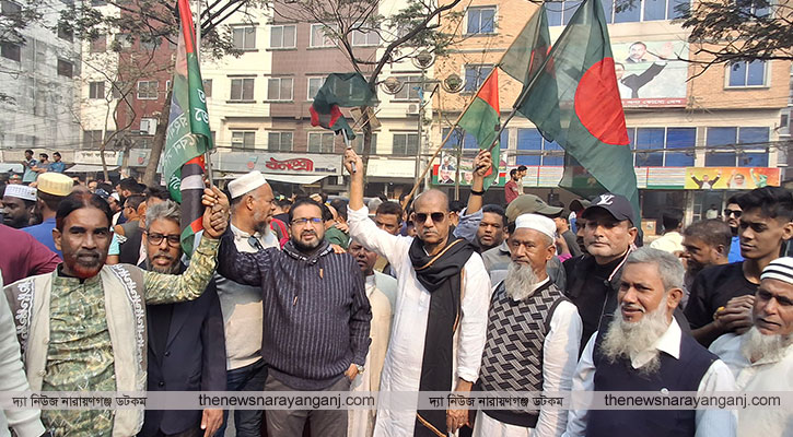 বাবুলের নেতৃত্বে বিজয় র‌্যালি পুষ্পস্তবক অর্পণ