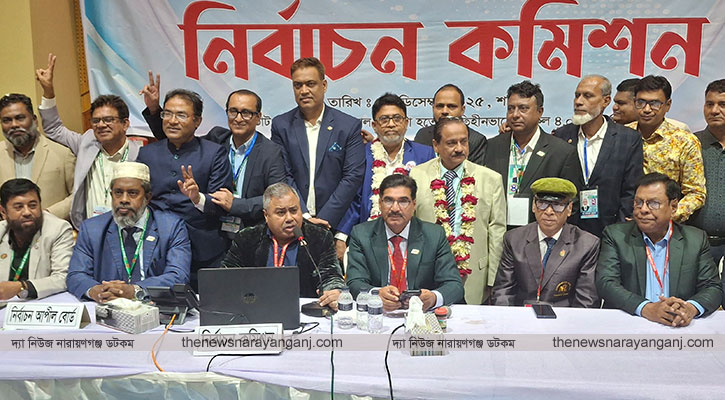 নারায়ণগঞ্জ ক্লাব নির্বাচনে ৬ষ্ঠ বারের মতো সভাপতি এম সোলায়মান