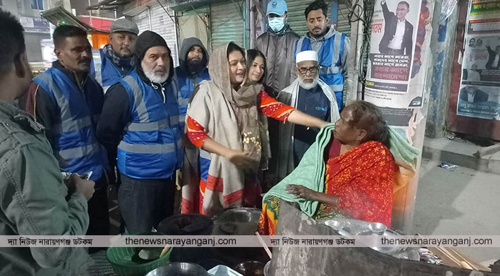 শীতার্তদের পাশে বিভা হাসান