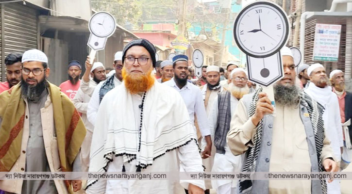 বন্দরের ধামগড় ইউনিয়নে সিরাজুল মামুনের গণসংযোগ