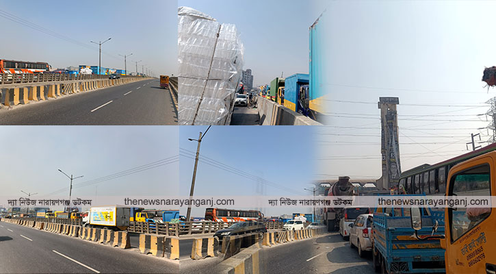 ছুটি শেষে ট্রাকের ঢল, তিন মহাসড়কে অচলাবস্থা