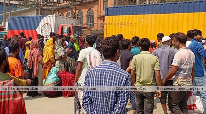 রূপগঞ্জে শ্রমিক অসন্তোষ, মহাসড়ক