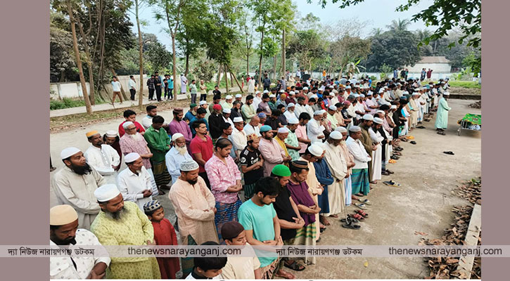 প্যারোলে মুক্তি পেয়ে বন্দরে জানাজায় অংশ নিলেন ছাত্রলীগ নেতা রুবেল