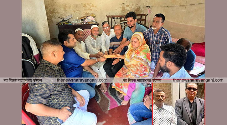 লড়াকু বিল্লালের অসহায় পরিবারের পাশে এটিএম কামাল