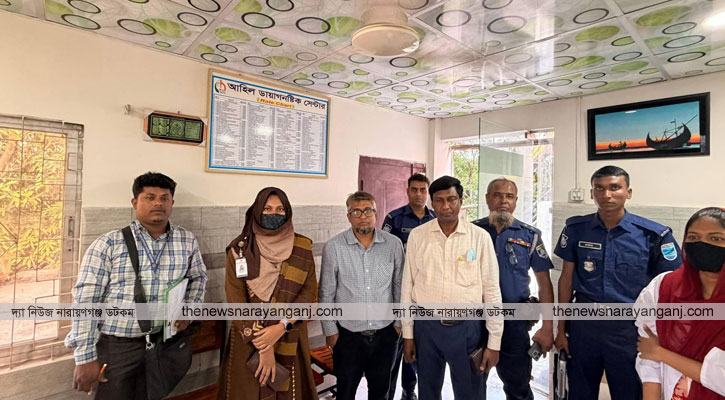 খানপুরে লাইসেন্সবিহীন ডায়াগনস্টিক সেন্টারকে লক্ষ টাকা জরিমানা