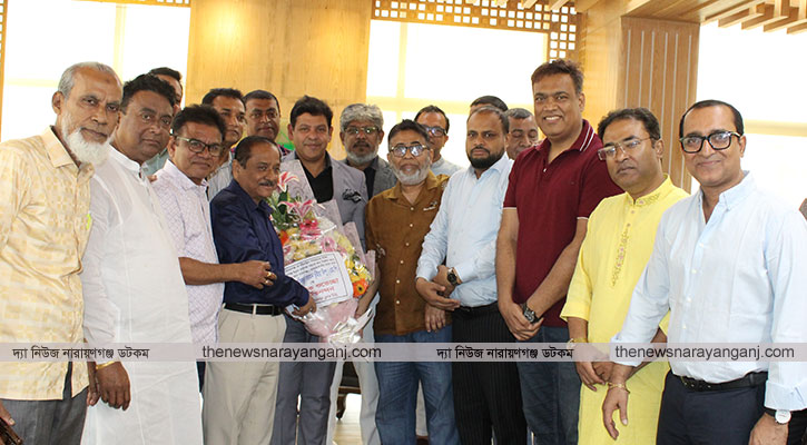 দিপু ভূইয়াকে নারায়ণগঞ্জ ক্লাবের অভিনন্দন