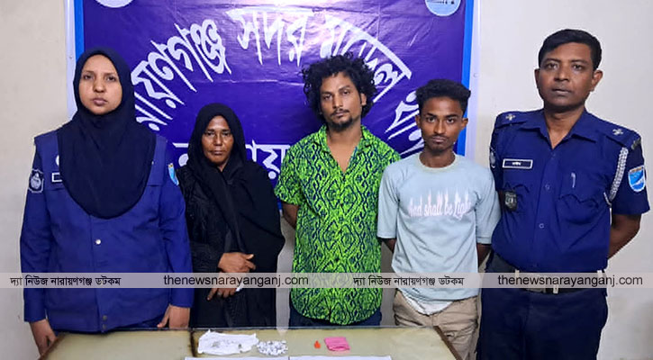 জল্লারপাড় জিমখানায় ১০ মামলার আসামী সহ গ্রেপ্তার ৩