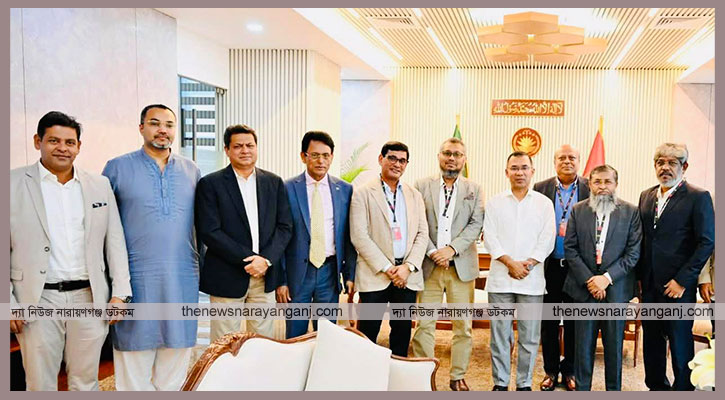 প্রধানমন্ত্রীর সাথে সাক্ষাতে বিকেএমইএ ও এমপি দিপু ‍ভূইয়া