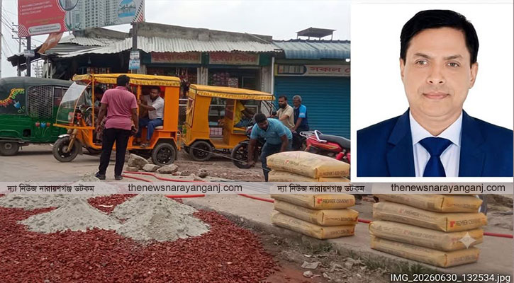 ডিসির হস্তক্ষেপে ইসদাইরের সড়ক সংস্কার