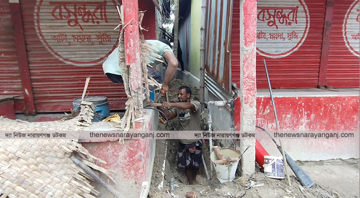 সোনারগাঁয়ে চার চুনা কারখানার অবৈধ গ্যাস সংযোগ বিচ্ছিন্ন