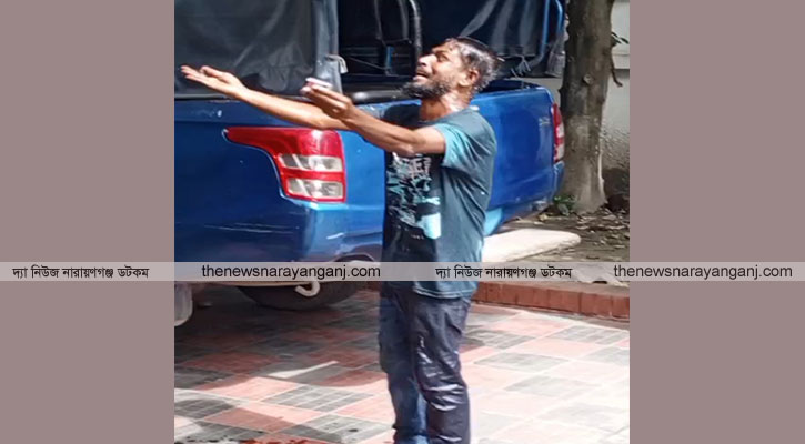থানা প্রাঙ্গনে কেরোসিন ঢেলে মাদক ব্যবসায়ীর আত্মহত্যার চেষ্টা