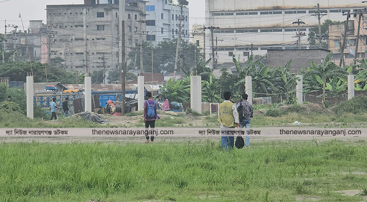 কাঁচপুর বাসটার্মিনাল নির্মাণ প্রকল্পের দৃশ্যমান অগ্রগতি নেই