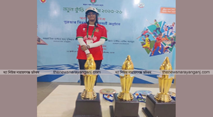 নতুন কুঁড়িতে দাবায় নারায়ণগঞ্জের সিদরাতুল মুনতাহা রানার্সআপ