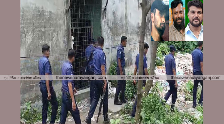ডাকাত শহীদ ও সবুজের আস্তানায় পুলিশের অভিযান