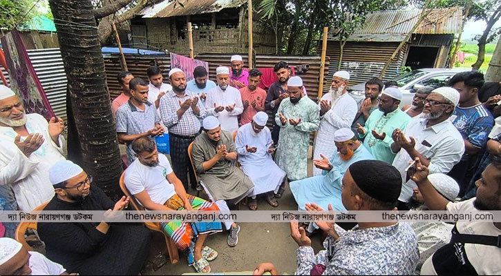 আফ্রিকায় আগুনে পুড়ে নিহতদের পরিবারের পাশে নারায়ণগঞ্জের জামায়াত
