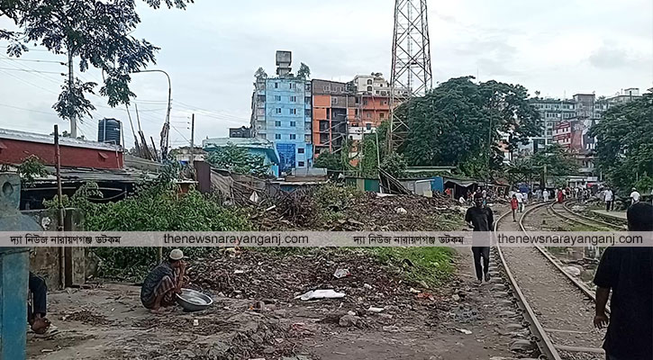 ডুয়েলগেজ বাস্তবায়নে কেন্দ্রীয় স্টেশনে অবৈধ স্থাপনা উচ্ছেদ